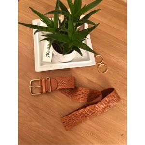 Linea Pelle Leather Belt Vintage